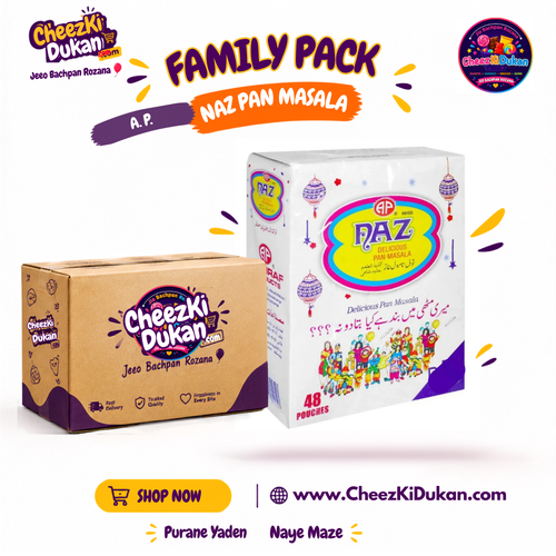 Ashraf Products Naz Pan Masala family pack of 48 - CheezKiDukan