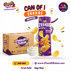 Zeekos Potato Chips Barbecue can - CheezKiDukan