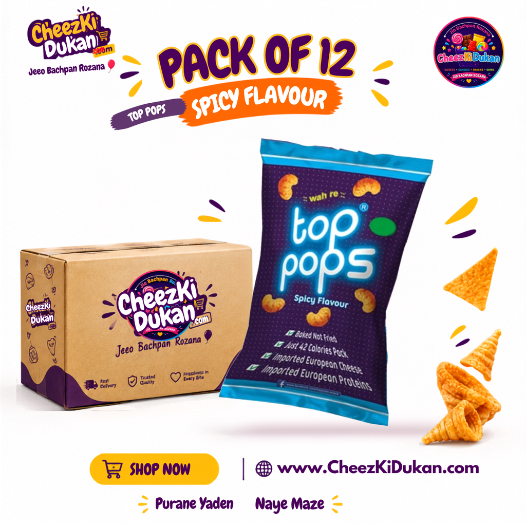Top Pops Spicy flavor pack - CheezKiDukan