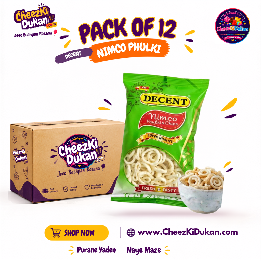 QF Decent Nimco Phulki Vegetable pack of 12 - CheezKiDukan