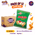 Ashraf Products Potato Snacks Vegetable flavour pack of 12 - CheezKiDukan